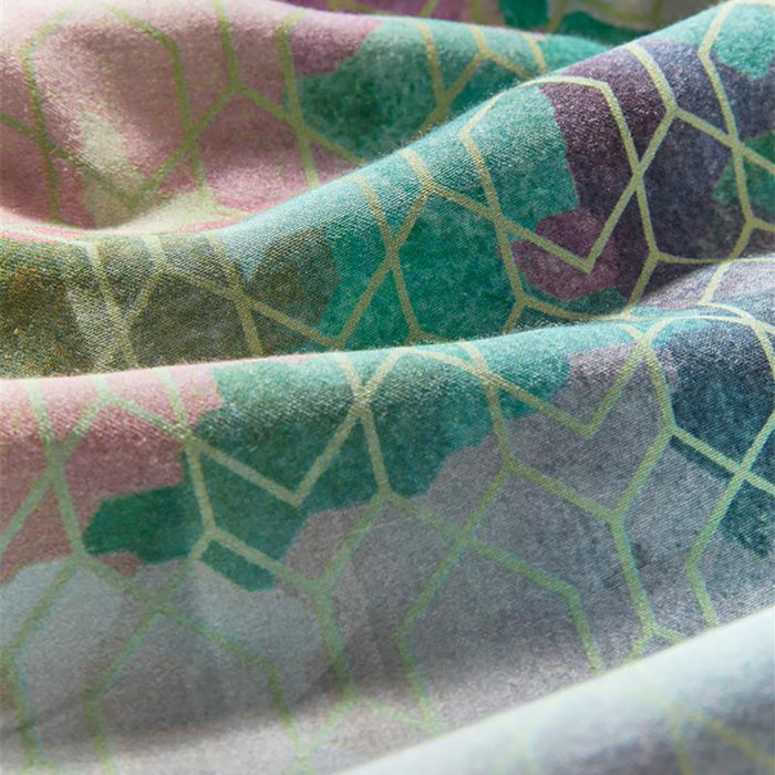 Kardol & Verstraten Metamorphose Dekbedovertrek 240 x 200/220 cm - Blauw/Groen