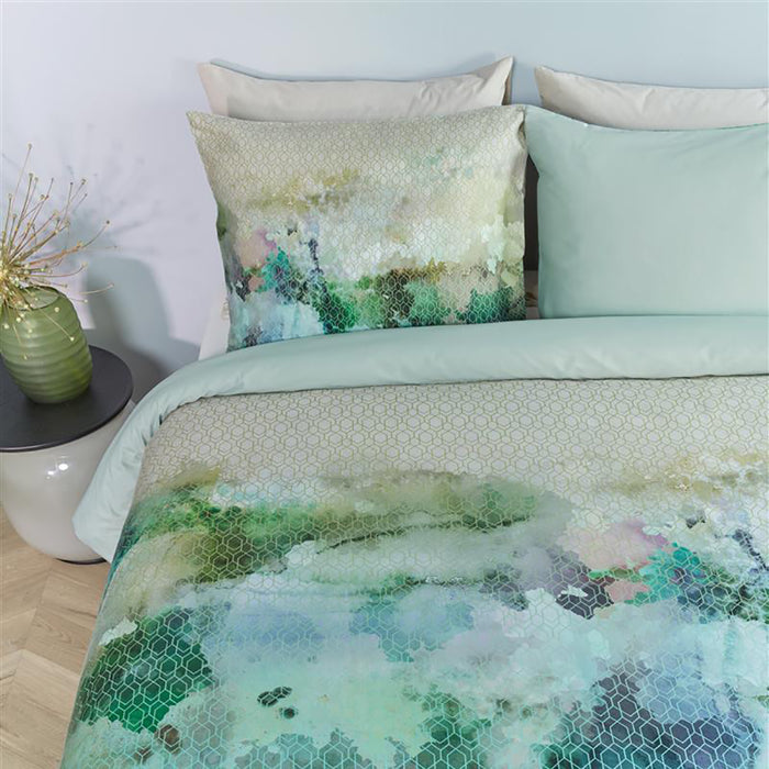 Kardol & Verstraten Metamorphose Dekbedovertrek 240 x 200/220 cm - Blauw/Groen
