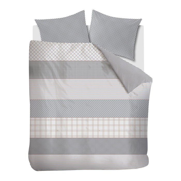 Rivièra Maison Catena Dekbedovertrek 240 x 200/220 cm - Zand