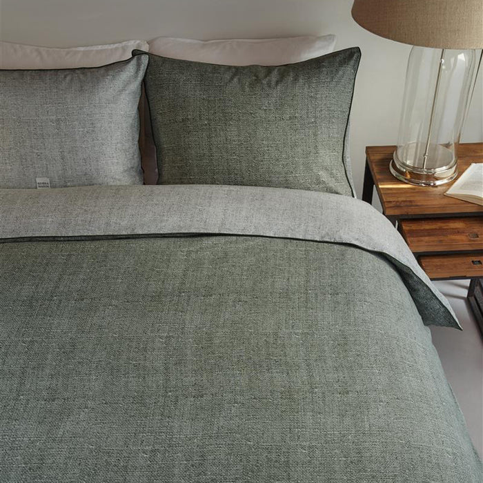 Rivièra Maison Coughton Court Dekbedovertrek 260 x 200/220 cm - Groen