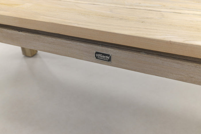 VDG Jasmine natural|Rome grey 240 cm. tuinset - 7-delig