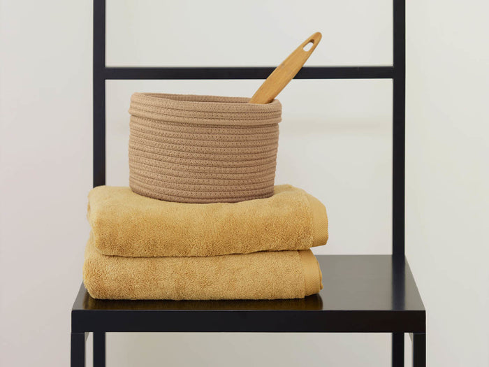 Aquanova - Handdoek 55x100 cm LONDON Ochre-443 (set|3)