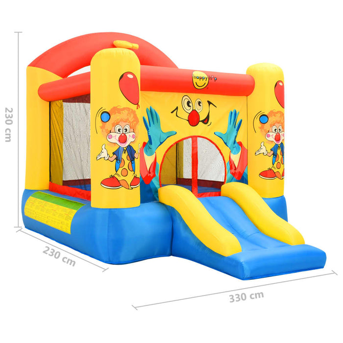 Happy Hop Springkussen met glijbaan 330x230x230 cm PVC