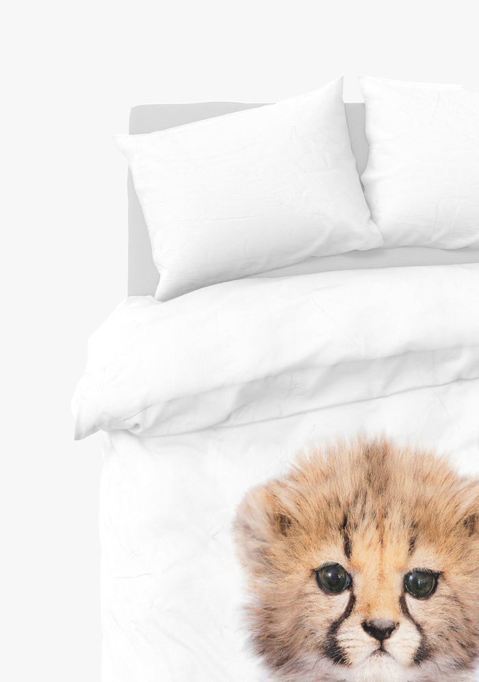 Y-NOT Baby Cheetah Dekbedovertrek 240 x 220 cm