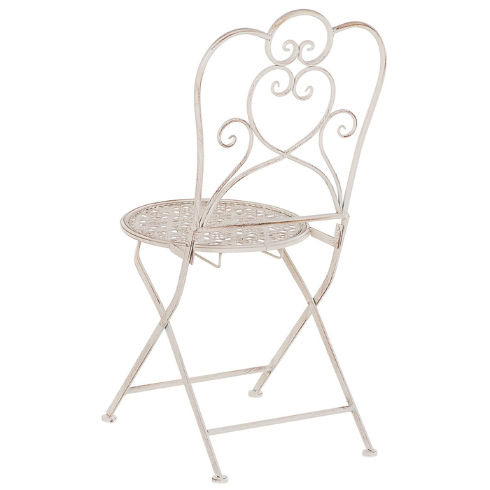 Beliani - TRIESTE - Bistroset voor 2 - Beige - IJzer