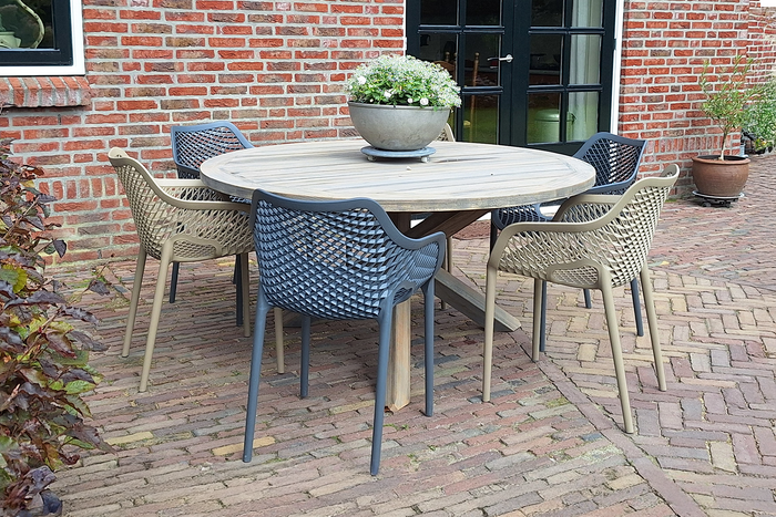 VDG - Madino Air stapelbare stoel - Grijs