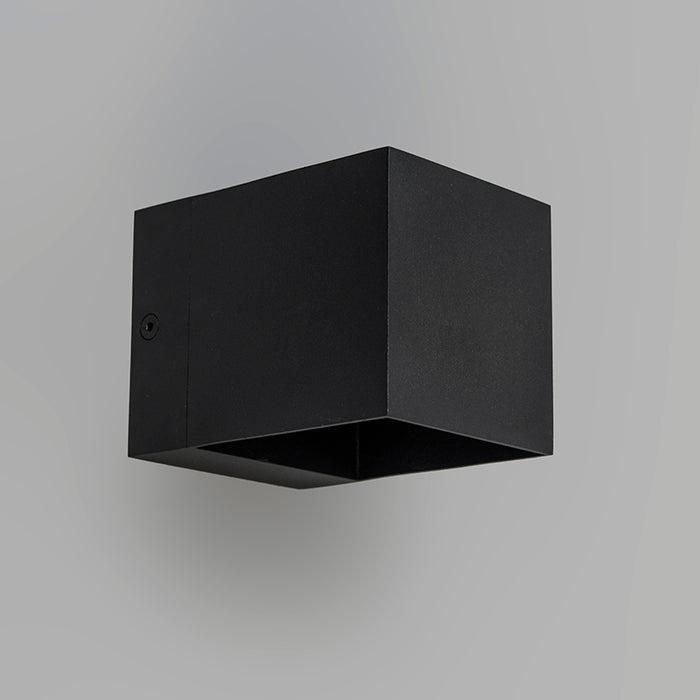 QAZQA Set van 4 moderne wandlampen zwart - Transfer