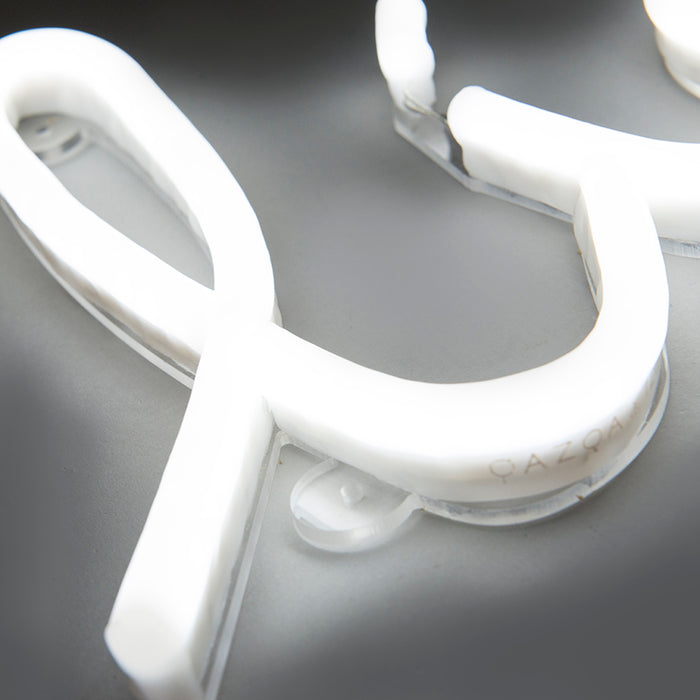 QAZQA LED Wandlamp neon - Wit - Design - B 620mm