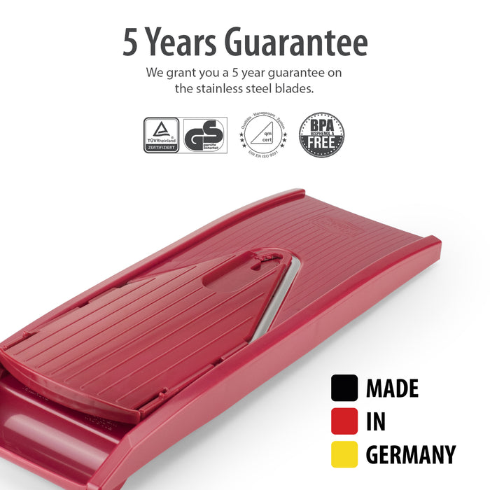 Börner Mandoline V1 Starter 5-delige set