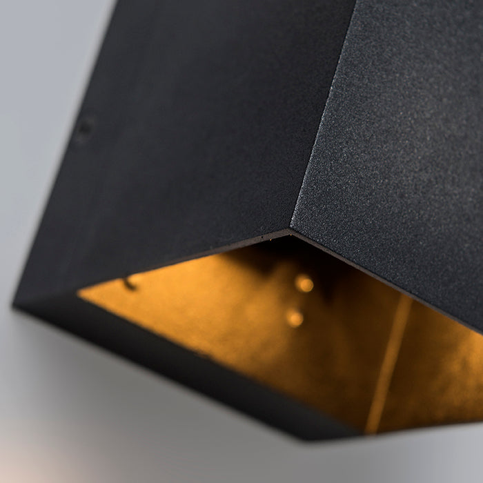 QAZQA Set van 2 moderne wandlampen zwart - Transfer