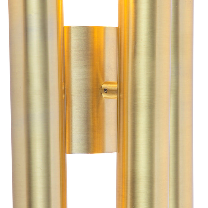 QAZQA Hotel Chique wandlamp goud 6-lichts -Tubi