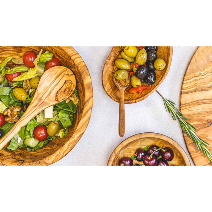 Jay Hill Salade Set Tunea Olijfhout - 4 Stuks