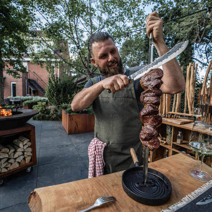 Forged Olive Slagersmes