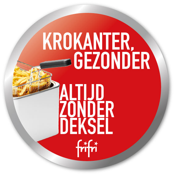 Frifri 905RR - Frituurpan - 3,5L - 3200W - Zwart