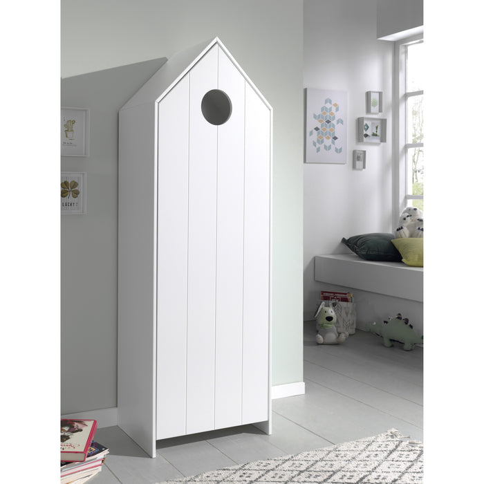 Vipack Casami Boekenkast en 2 Kasten met Deur - Wit/Roze