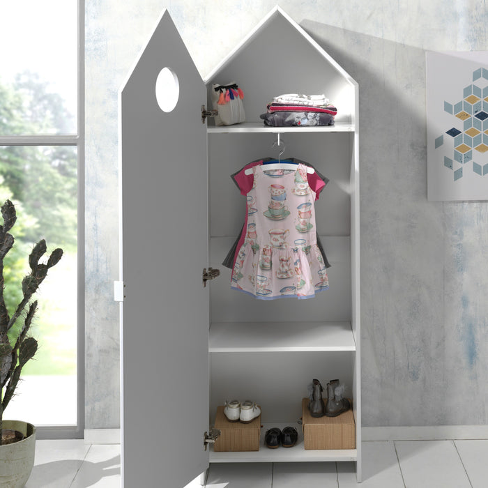 Vipack Casami Boekenkast en 2 Kasten met Deur - Wit/Roze