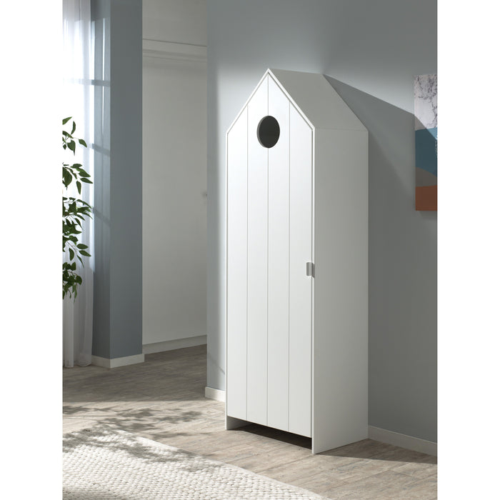 Vipack Casami Boekenkast en 2 Kasten met Deur - Wit/Roze