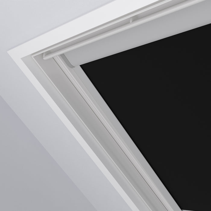 Dakraam Rolgordijn Trend Verduisterend Black voor Velux: UK08