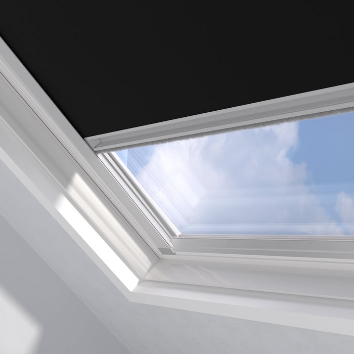 Dakraam Rolgordijn Trend Verduisterend Black voor Velux: UK08