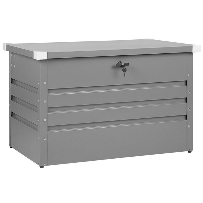 Beliani - CEBROSA S - Kussenbox - Grijs - Staal