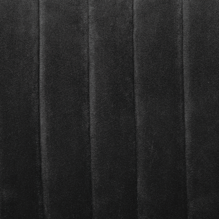 Beliani - VENICE - Bureaustoel - Zwart - Fluweel