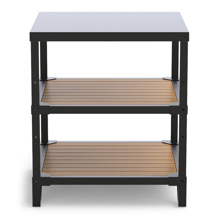 The Bastard Serious Outdoor Kitchen Shelfs