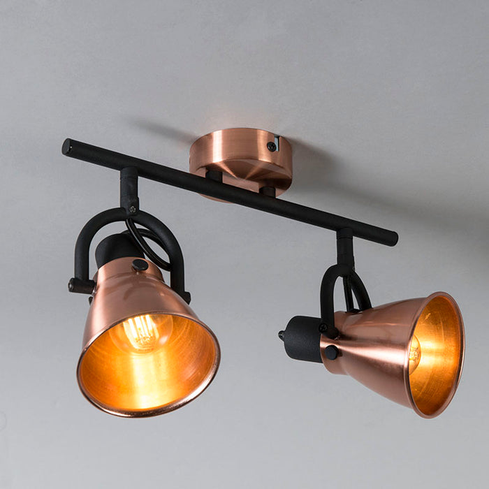 QAZQA Klassieke spot koper - Jos 2