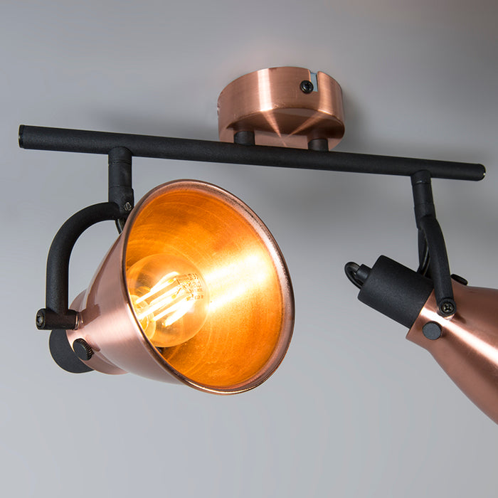 QAZQA Klassieke spot koper - Jos 2