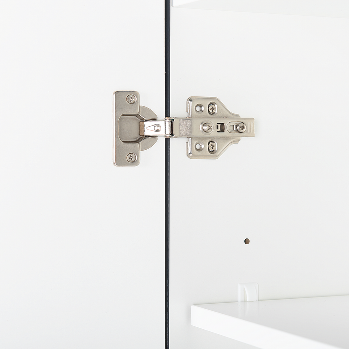 Beliani - BILBAO - Badkamermeubel - Grijs - MDF