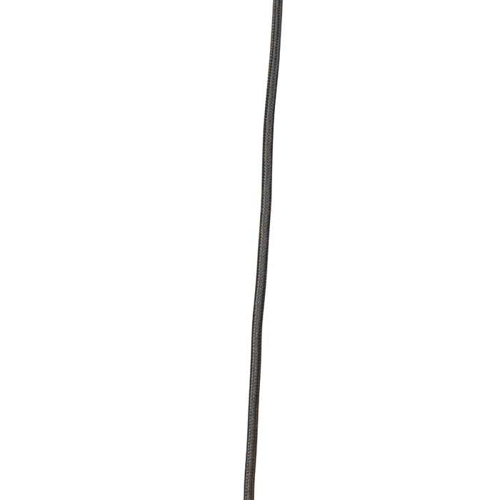 QAZQA Hanglamp zwart goud en koper rond 3-lichts - Sarella