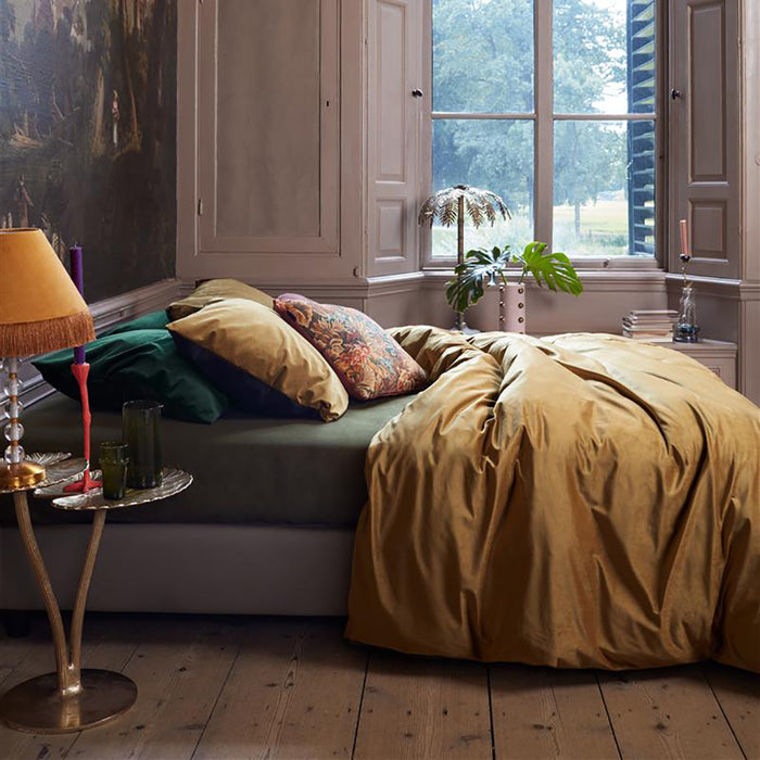 At Home by Beddinghouse Tender Dekbedovertrek 200 x 200/220 cm - Goud