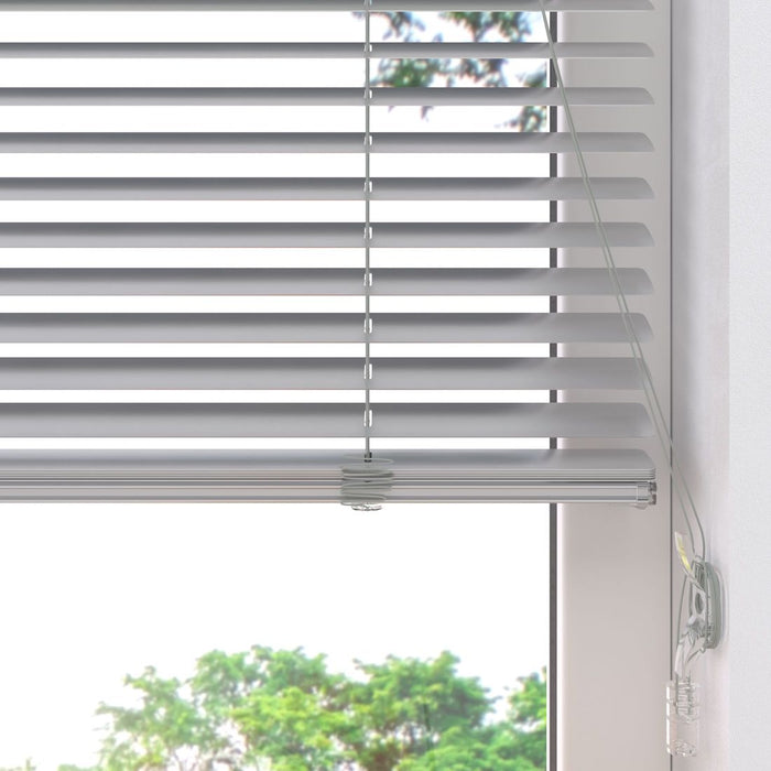 Aluminium Jaloezie Easy Silver - 25 mm - 200x175 cm
