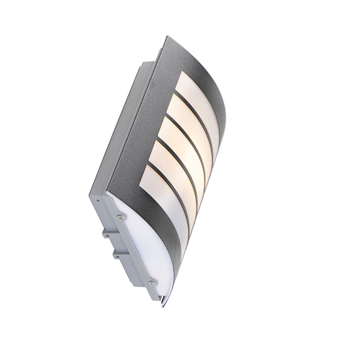 QAZQA Moderne buitenwandlamp zwart IP44 - Miro