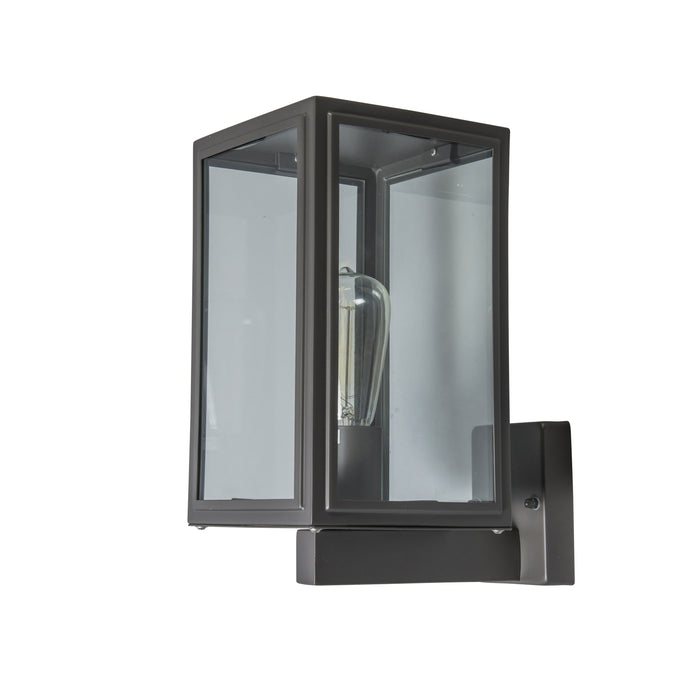QAZQA Industriële buitenwandlamp grijs IP44 - Sutton Up