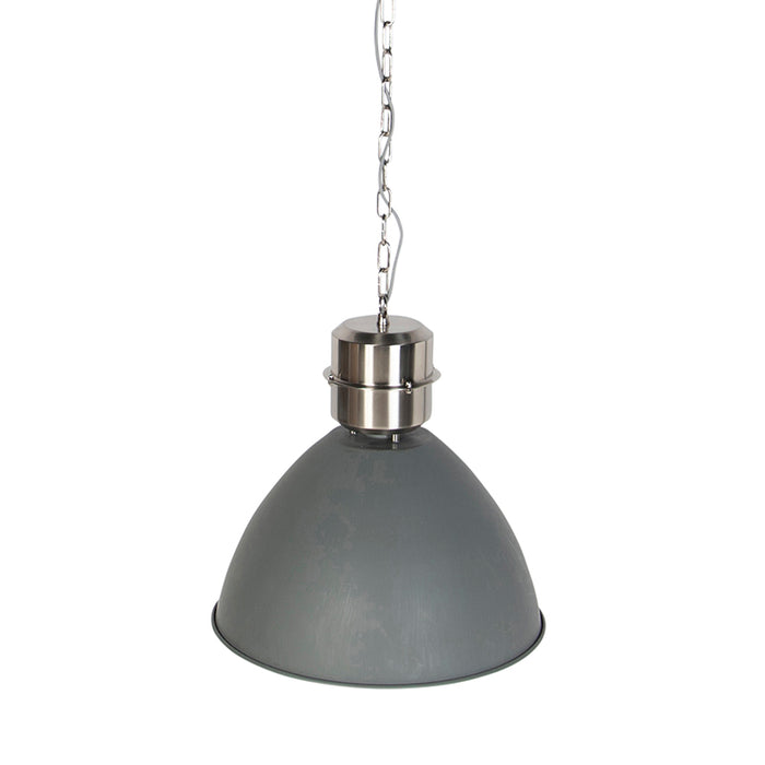 QAZQA Industriele hanglamp betonlook - Flynn