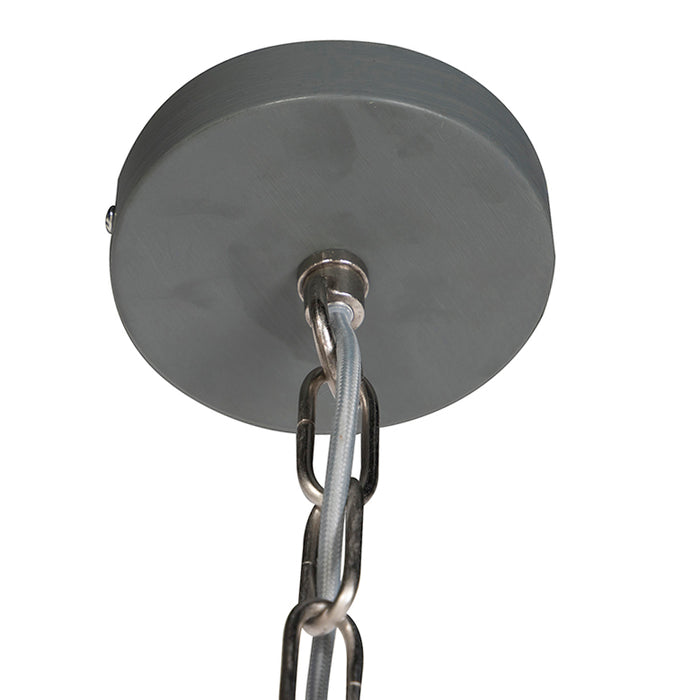 QAZQA Industriele hanglamp betonlook - Flynn