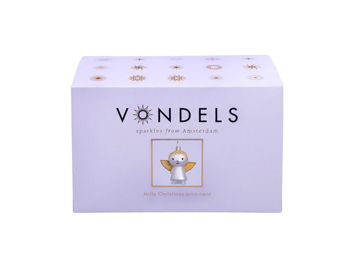 Vondels Ornament glass Nijntje|Miffy angel H11cm w|box