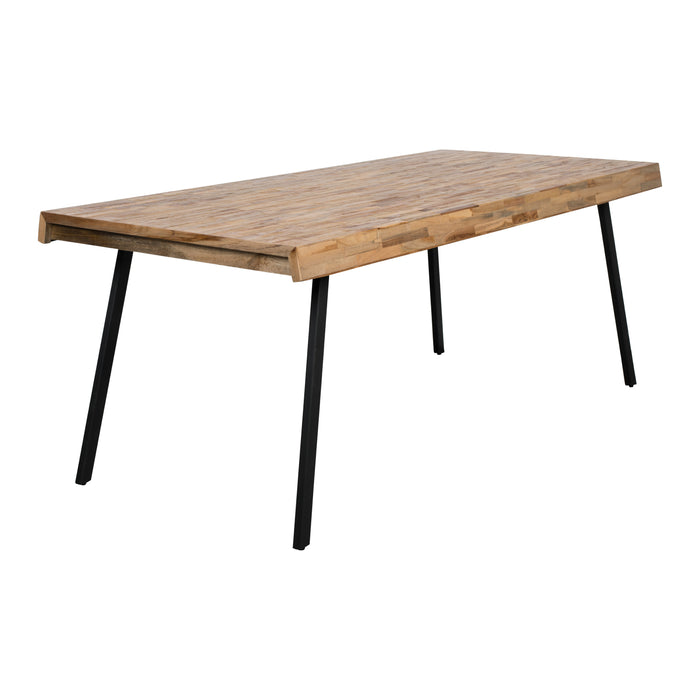 by fonQ  Tygo Eettafel - 200 x 90 cm - Bruin