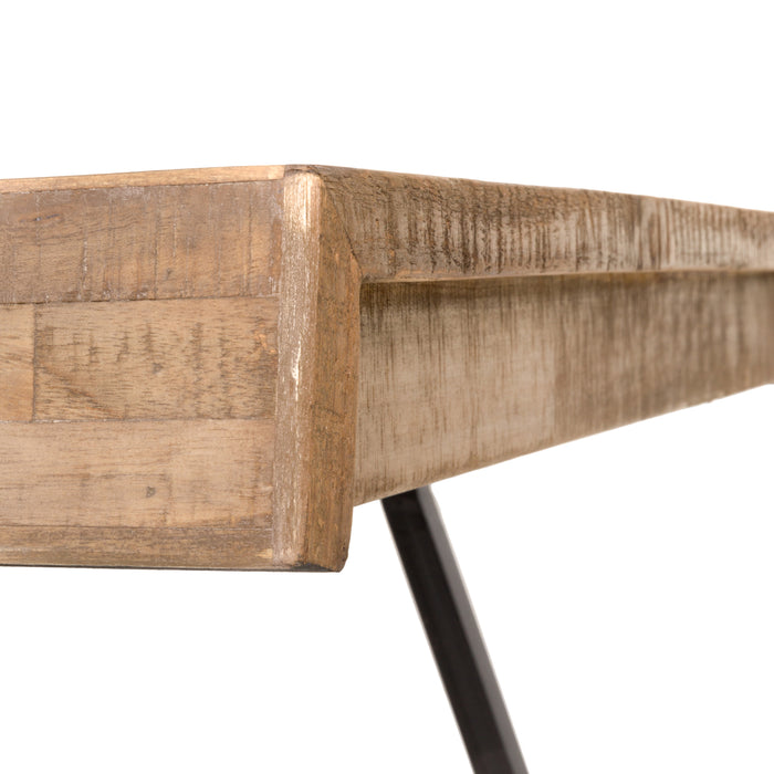 by fonQ  Tygo Eettafel - 200 x 90 cm - Bruin