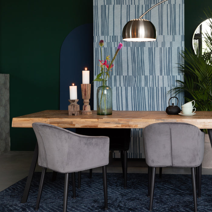 by fonQ  Tygo Eettafel - 220 x 100 cm - Bruin