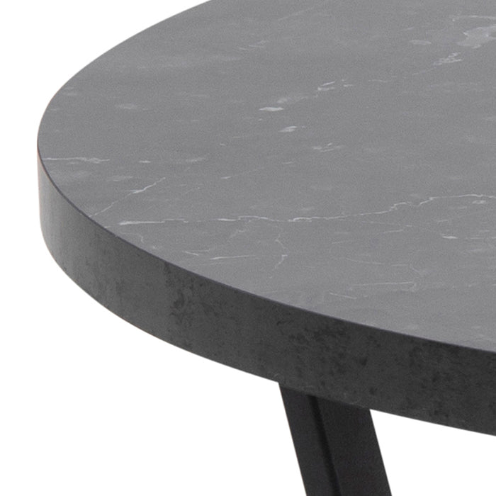 by fonQ  Hein Salontafel Ø 77 cm - Zwart