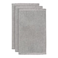 vtwonen Groove Gastendoek 30 x 50 cm - Set van 3 - Antraciet
