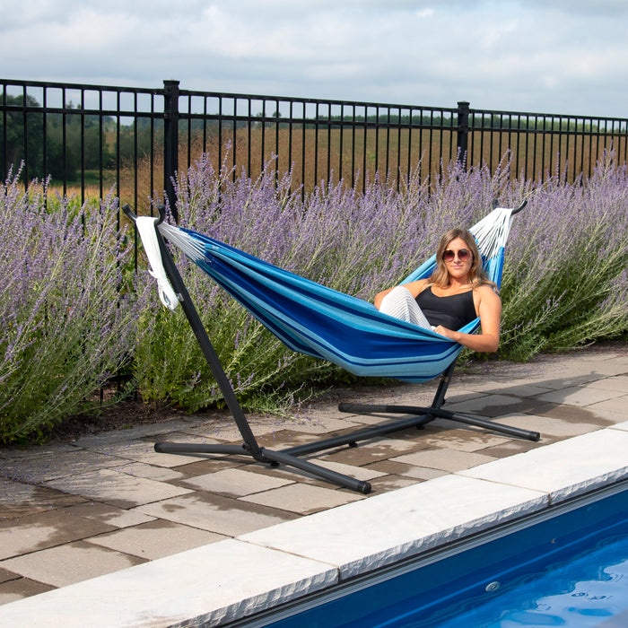 Vivere Combo Hangmat met Stalen Standaard