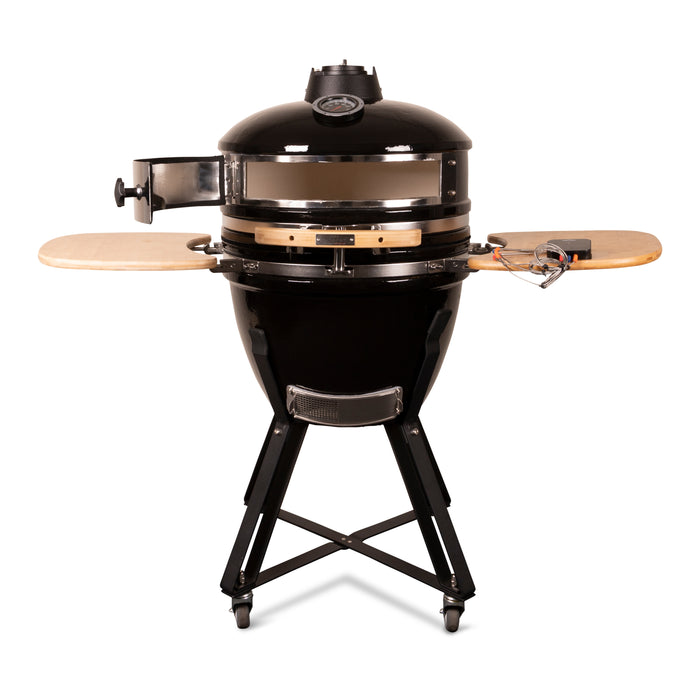 Patton Kamado Grill Keramische Barbecue 21" Meat & Pizza Edition B 130 x D 74 cm