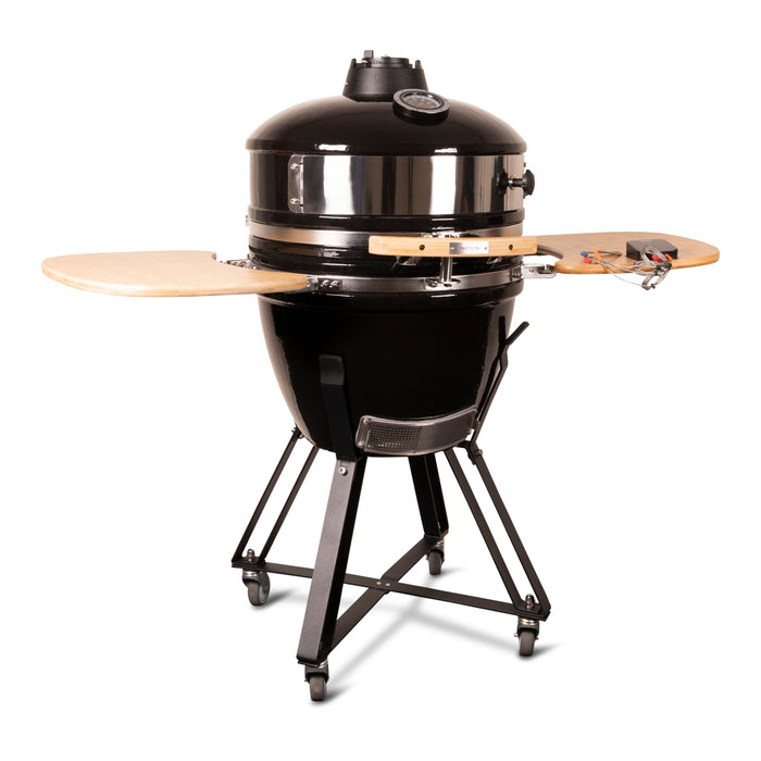 Patton Kamado Grill Keramische Barbecue 21" Meat & Pizza Edition B 130 x D 74 cm