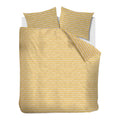 Ariadne at Home Knit Stripes Dekbedovertrek 200 x 200/220 cm - Geel