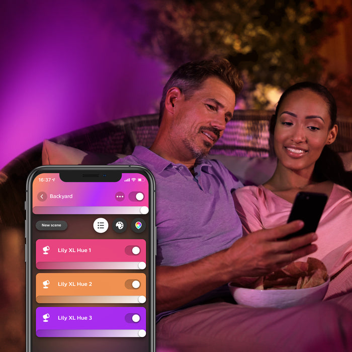 Philips Hue White & Color Ambiance Lily XL Spot - excl. Stroomadapter