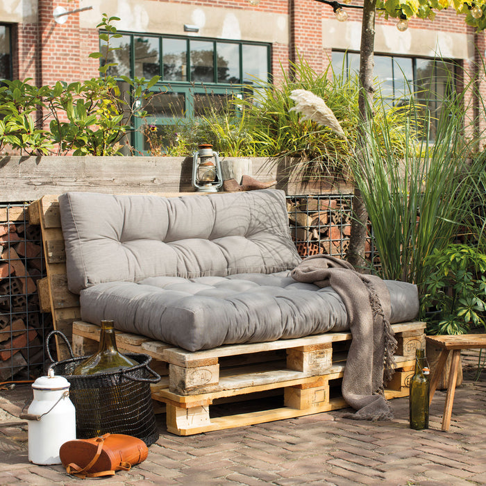 Summerset pallet rugkussen groot Bloemendaal 40x120cm sand