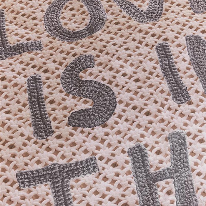 Ariadne at Home Love Is Dekbedovertrek 140 x 200/220 cm - Zwart/Wit