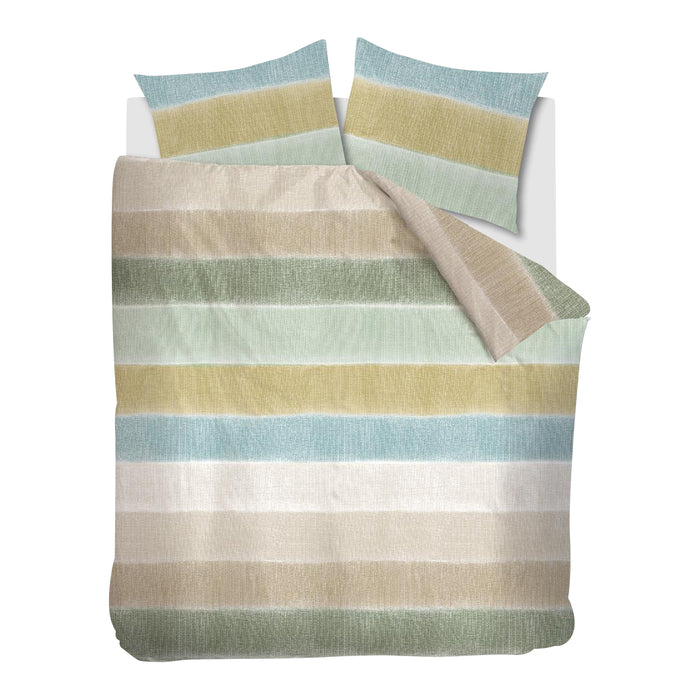 Ariadne at Home Soft Linen Dekbedovertrek 200 x 200/220 cm - Groen